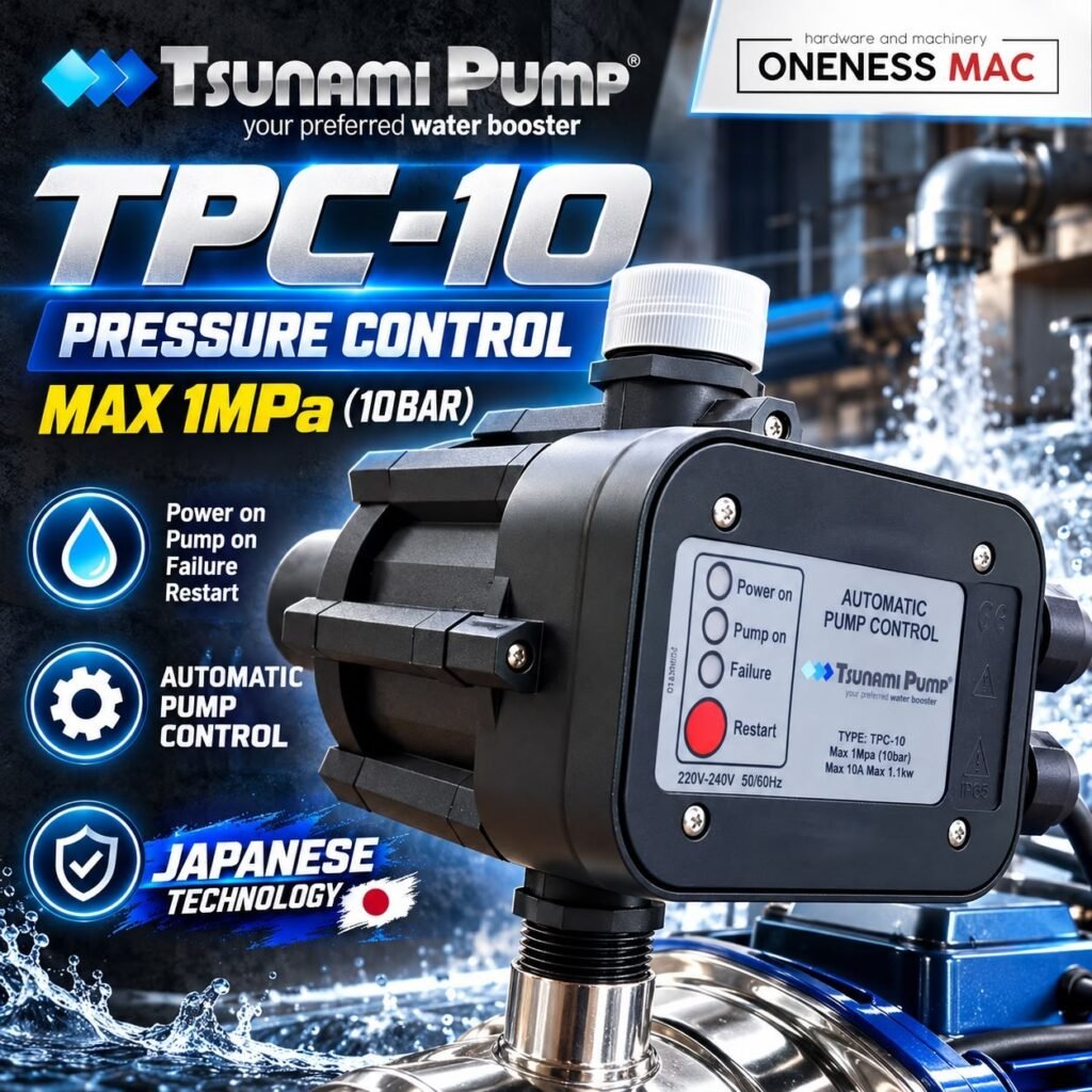 TSUNAMI PUMP TPC-10 / TPC10 10Bar Pressure Controller